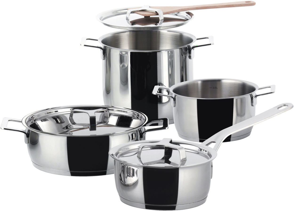 Alessi Mami 7-Piece Cookware Set