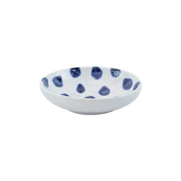 Vietri Santorini Dot Condiment Bowl - 5.75" diam