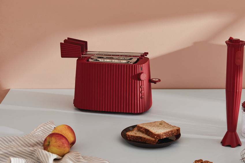 Alessi Toaster Plissé - Red