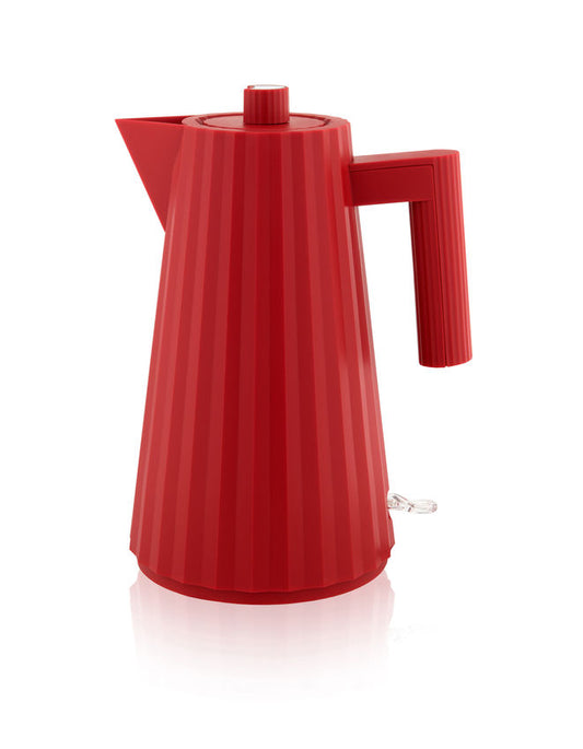 Alessi Electric Kettle Plissé - Red